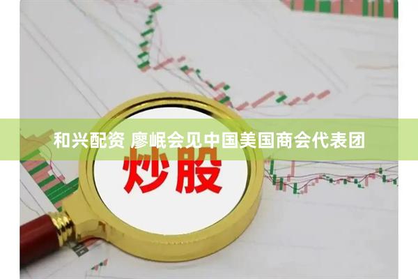 和兴配资 廖岷会见中国美国商会代表团